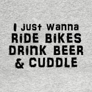Ride Bikes, Drink Beer T-Shirt